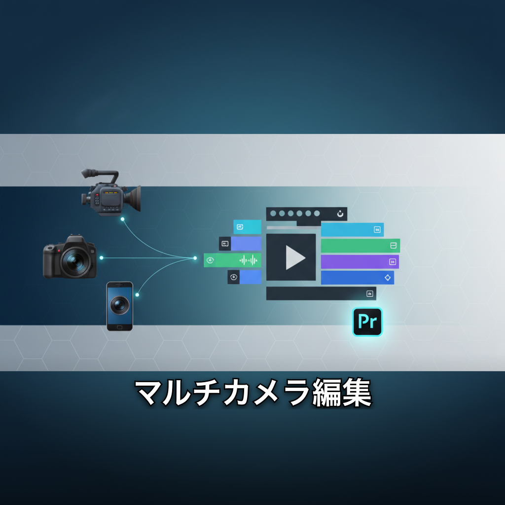 Premiere Proマルチカメラ編集の技