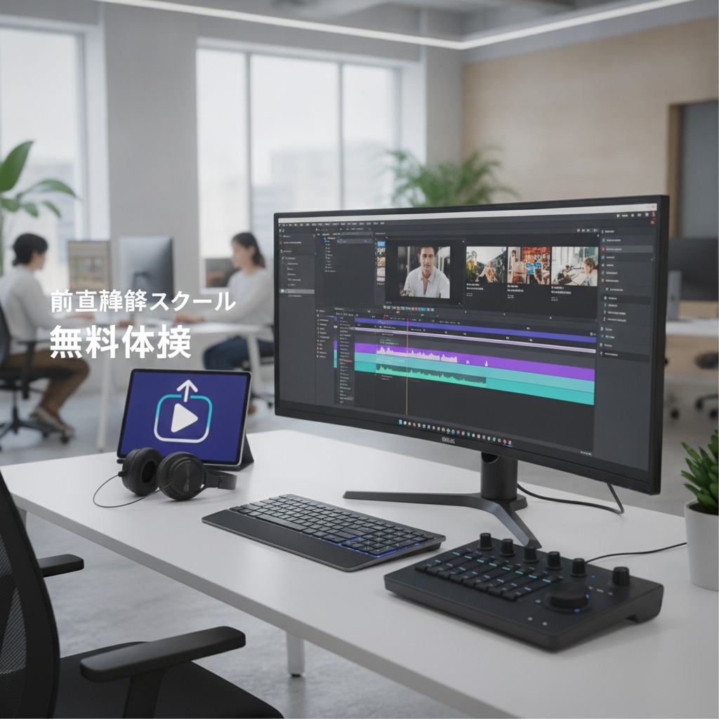 動画編集スクール無料体験で失敗しない選び方【2026年版】
