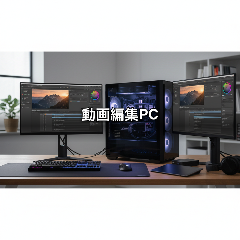 動画編集PCの選び方とおすすめ構成